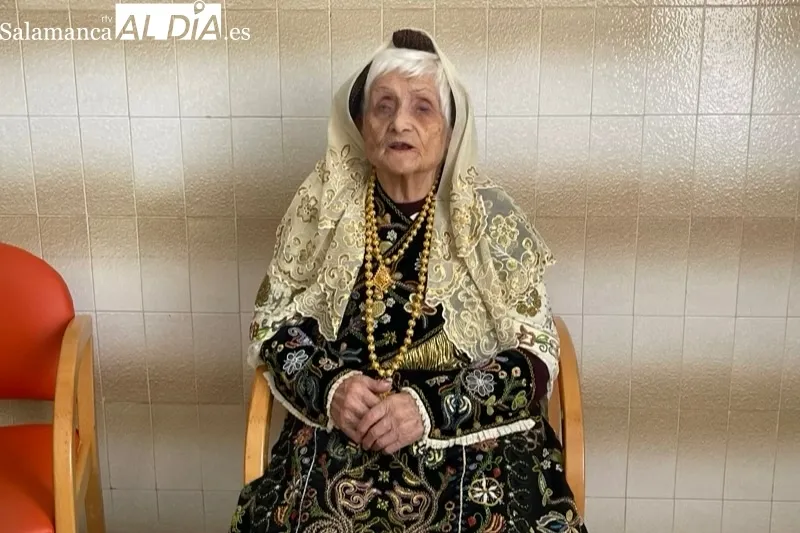 Guadalupe Duran Alonso celebra sus 100 años en la residencia Sagrado Corazón de Jesús