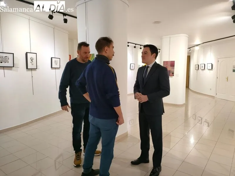 El Espacio Joven acoge ‘Las líneas que nos dan forma’, del salmantino David Vicente Sánchez 