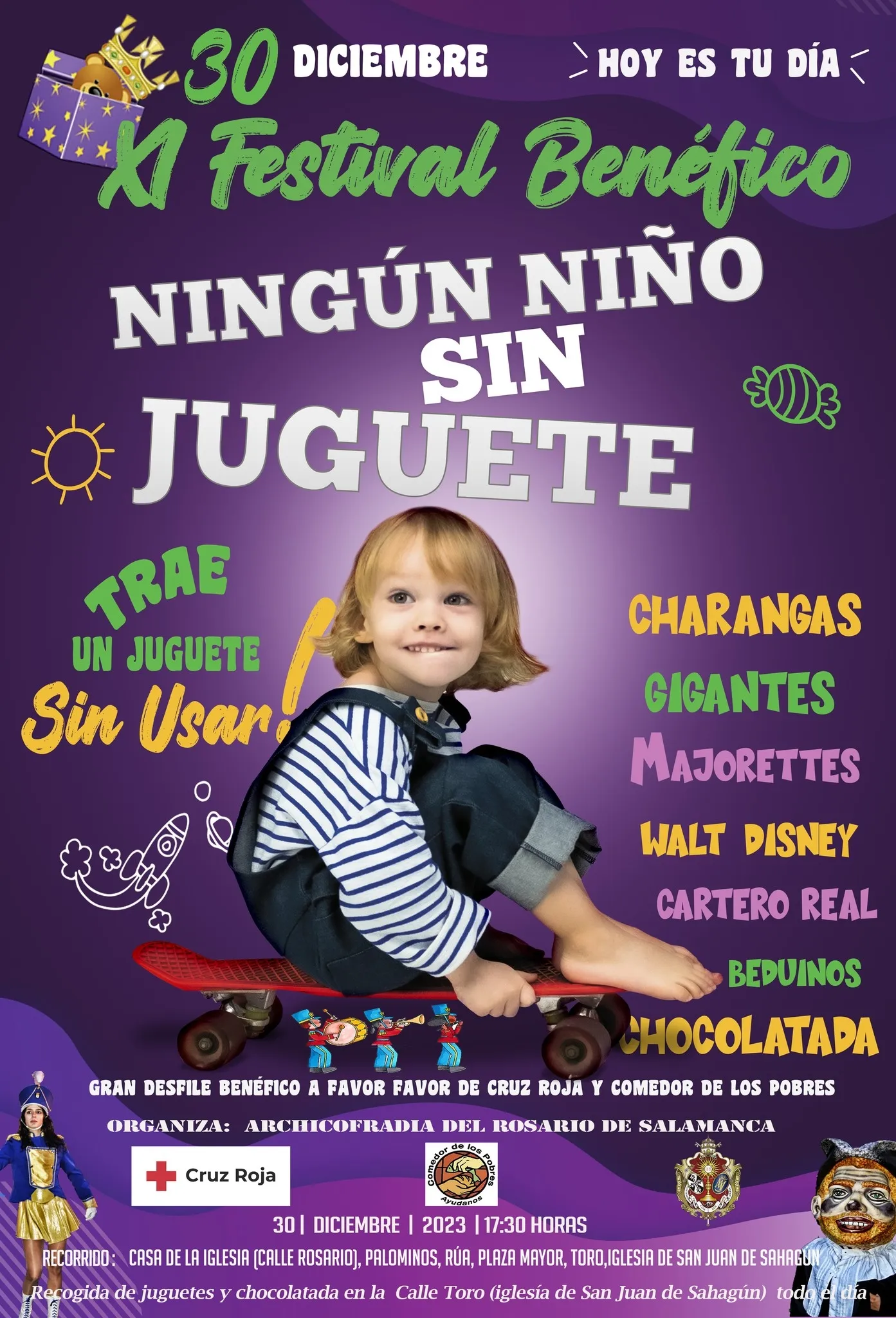 Foto 2 - Solidaridad salmantina para terminar el a&ntilde;o: "&eacute;xito asegurado" para que ning&uacute;n ni&ntilde;o sin juguete 