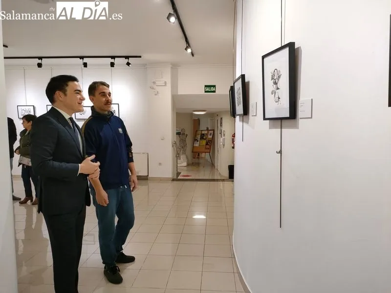 El Espacio Joven acoge ‘Las líneas que nos dan forma’, del salmantino David Vicente Sánchez 