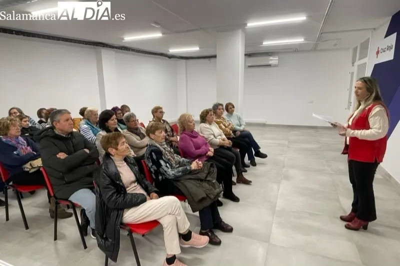 La Asamblea de Cruz Roja en Peñaranda ha reconocido este viernes la labor de los voluntarios 