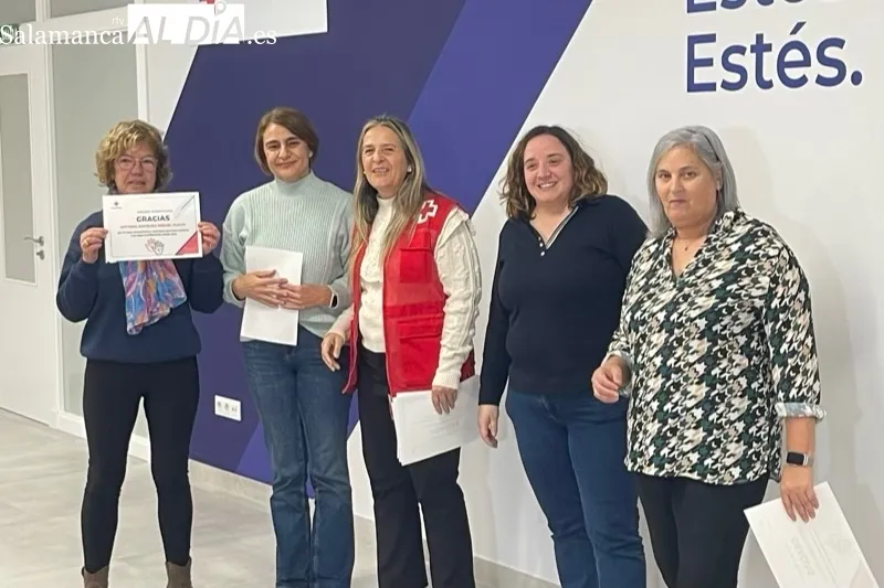 La Asamblea de Cruz Roja en Peñaranda ha reconocido este viernes la labor de los voluntarios 