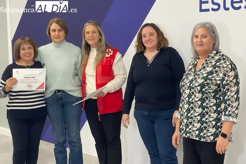 La Asamblea de Cruz Roja en Peñaranda ha reconocido este viernes la labor de los voluntarios 