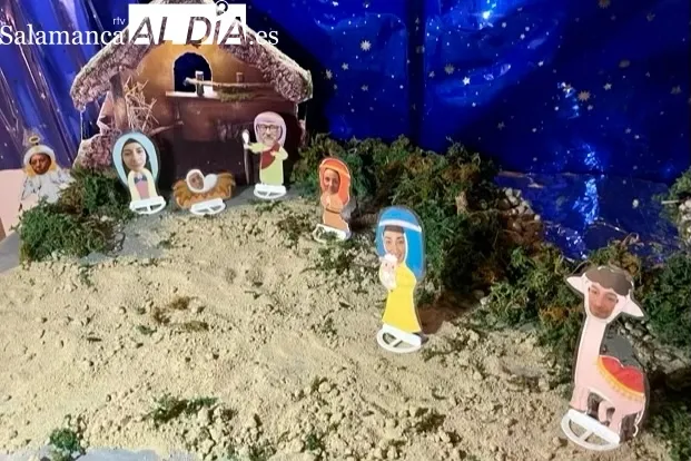 El Ayuntamiento de Peñaranda ya expone su particular belén