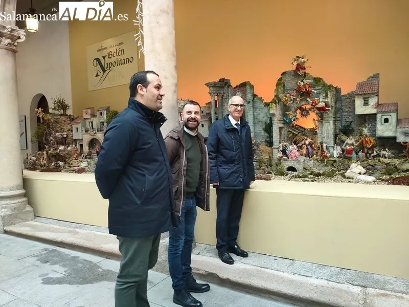 Belén de la Diputación de Salamanca en el Patio de La Salina. Fotos: Rosa M. García
