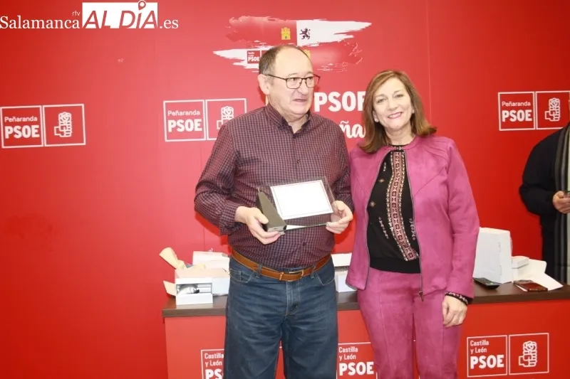 La sede del PSOE de Peñaranda acogía un homenaje a ex alcaldes socialistas de la comarca
