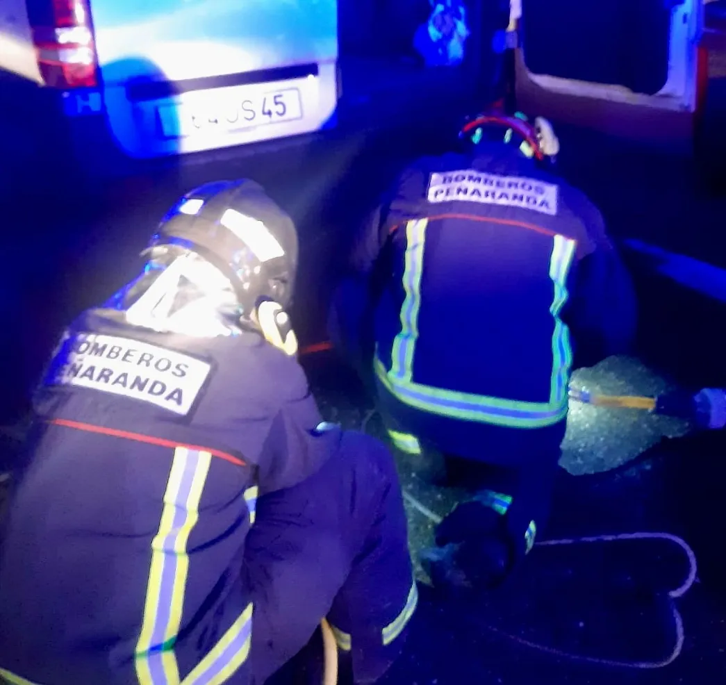 Accidente registrado en la autovía A-50 
