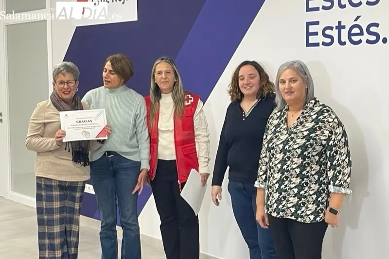 La Asamblea de Cruz Roja en Peñaranda ha reconocido este viernes la labor de los voluntarios 