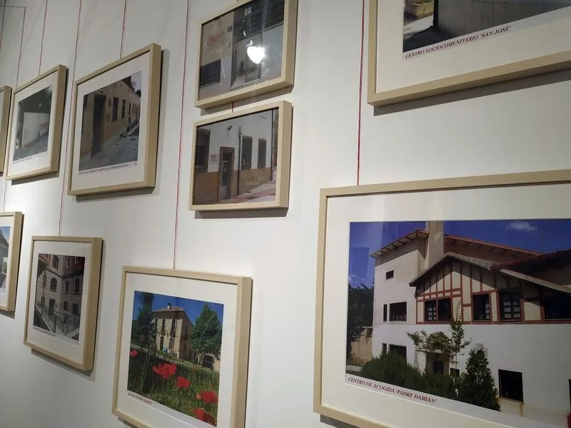 Instantes de la inauguración de la exposición 