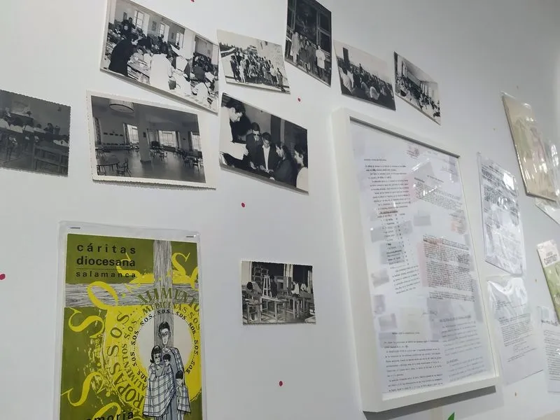 Instantes de la inauguración de la exposición 