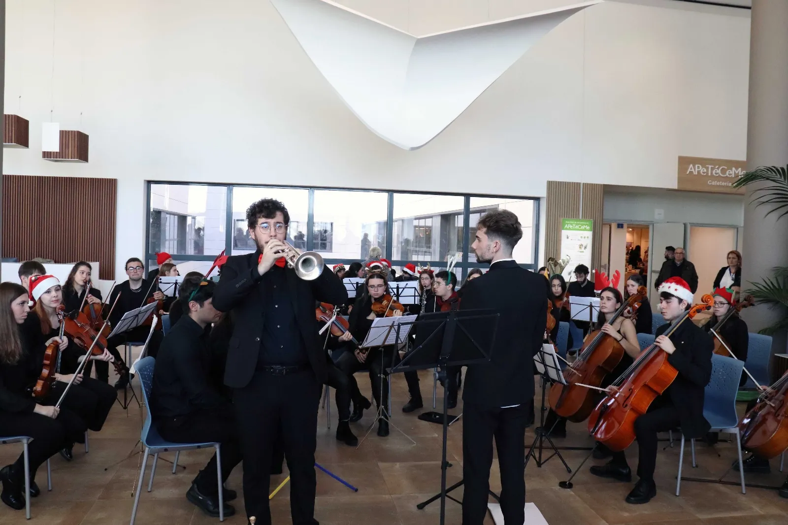 Concierto navideño en el Hospital de Salamanca