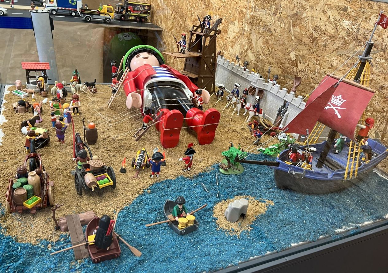 Exposición de Playmobil en Carbajosa