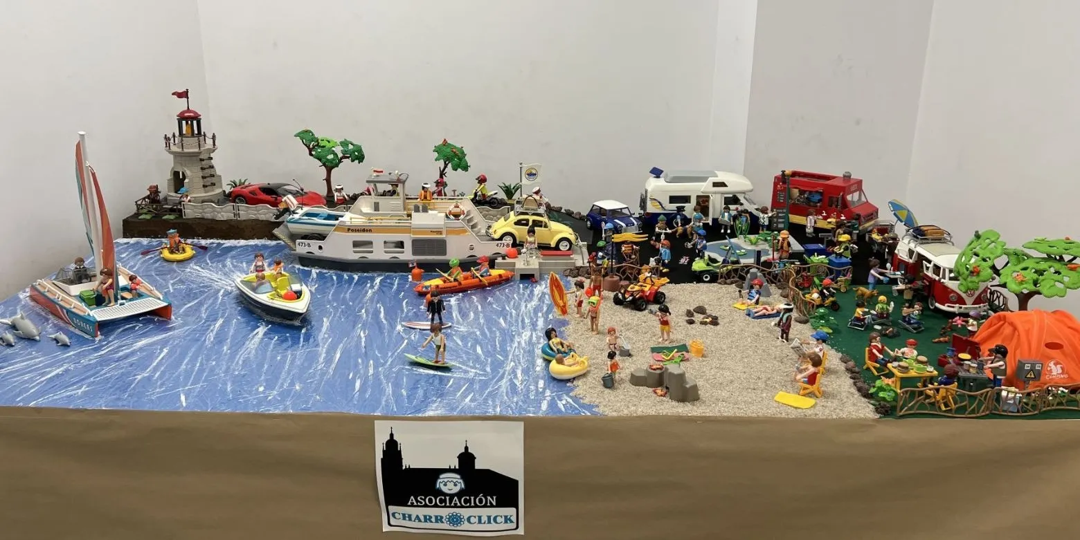 Exposición de Playmobil en Carbajosa de la Sagrada