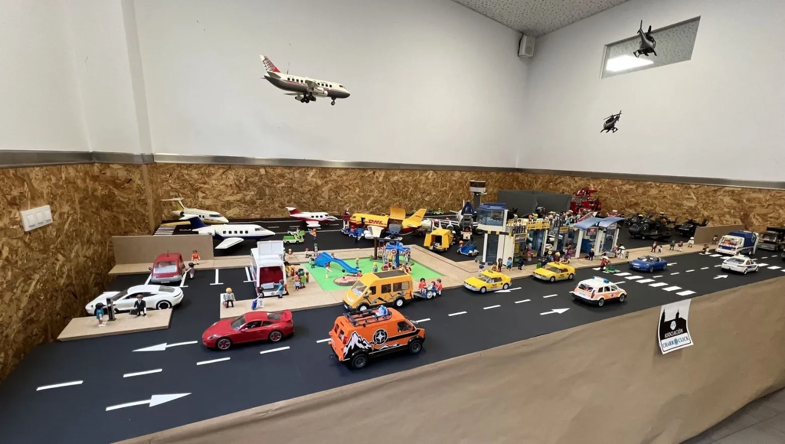 Exposición de Playmobil en Carbajosa de la Sagrada