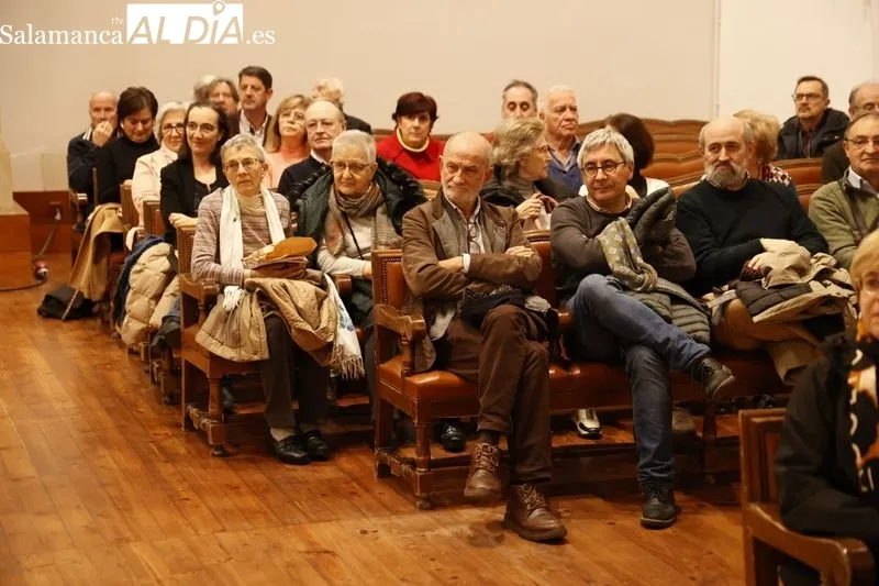 Imágenes del acto en el Aula Francisco de Salinas. Fotos: David Sañudo.
