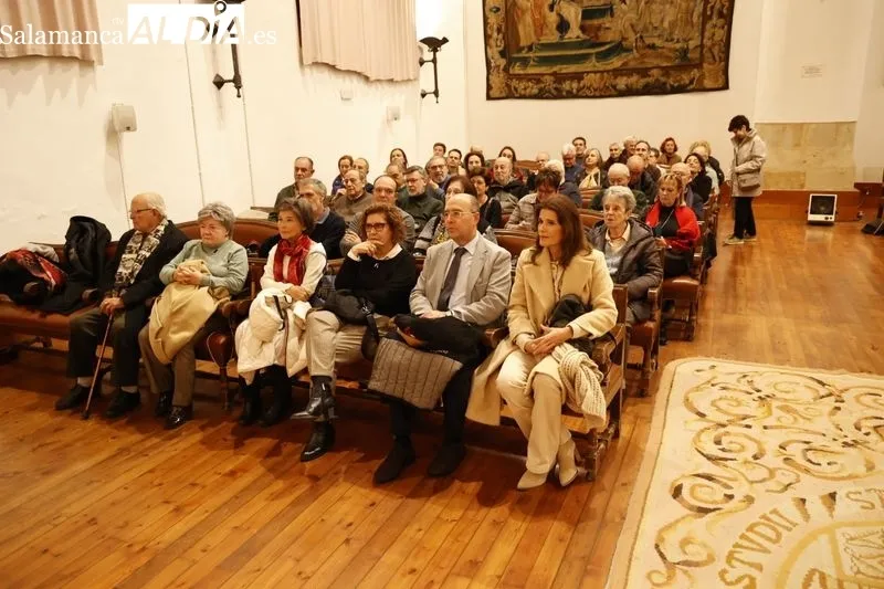 Imágenes del acto en el Aula Francisco de Salinas. Fotos: David Sañudo.