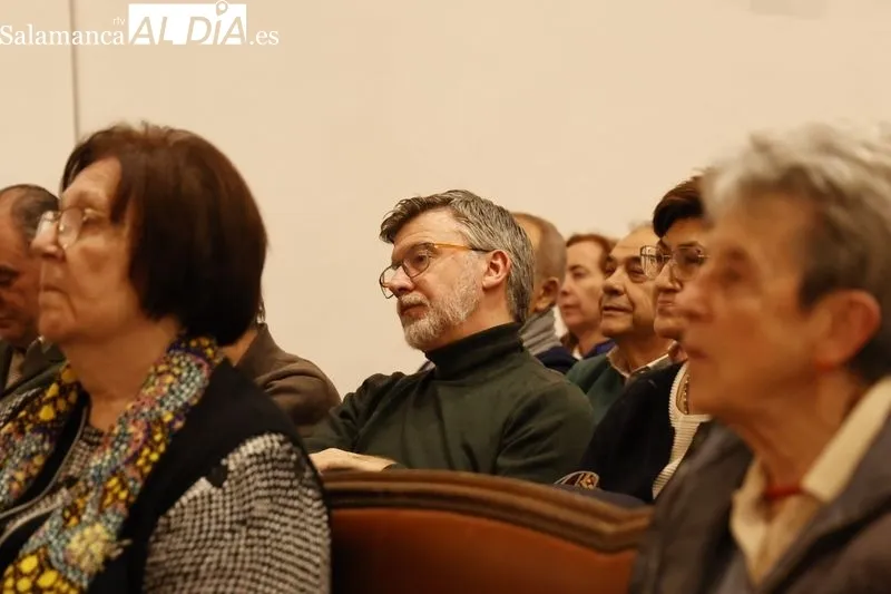 Imágenes del acto en el Aula Francisco de Salinas. Fotos: David Sañudo.