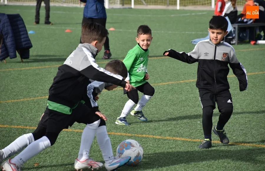 Foto 8 - Los participantes en la Liga Comarcal Prebenjam&iacute;n del Ciudad Rodrigo CF estrenan sus equipaciones