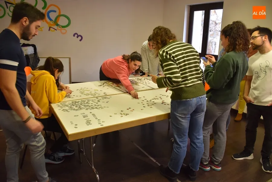 Foto 2 - Ciudad Rodrigo regresa cinco a&ntilde;os despu&eacute;s al Concurso Provincial de Puzzles