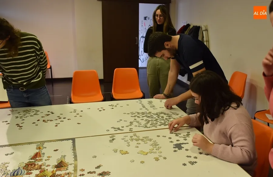 Foto 5 - Ciudad Rodrigo regresa cinco a&ntilde;os despu&eacute;s al Concurso Provincial de Puzzles