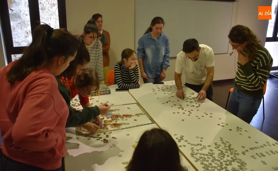 Foto 6 - Ciudad Rodrigo regresa cinco a&ntilde;os despu&eacute;s al Concurso Provincial de Puzzles