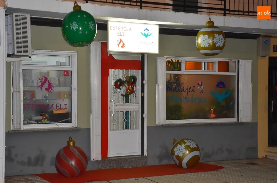 Foto 4 - Mickey, Rudolph, &aacute;ngeles o gnomos protagonizan la Navidad en los barrios mirobrigenses
