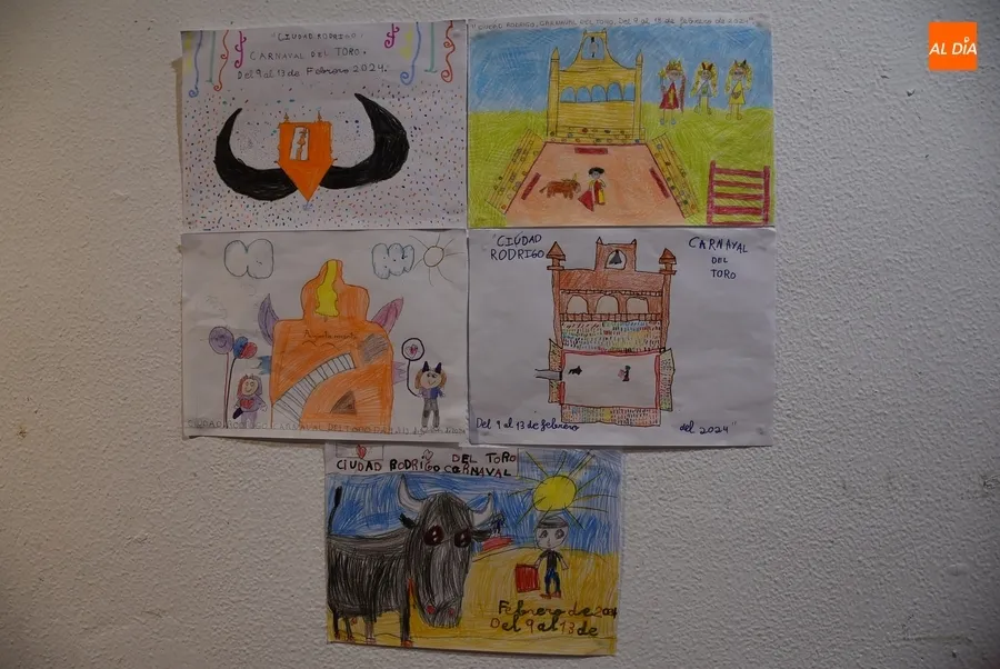 Foto 4 - Marcos Sobrino y Ana Bel&eacute;n Zamarre&ntilde;o ganan el Concurso de Dibujo Infantil del Carnaval 2024