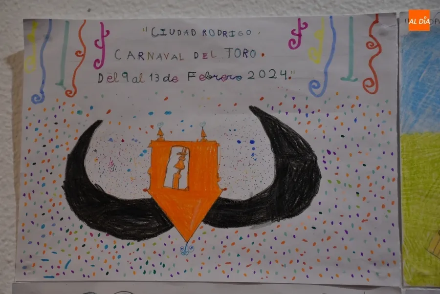 Foto 5 - Marcos Sobrino y Ana Bel&eacute;n Zamarre&ntilde;o ganan el Concurso de Dibujo Infantil del Carnaval 2024