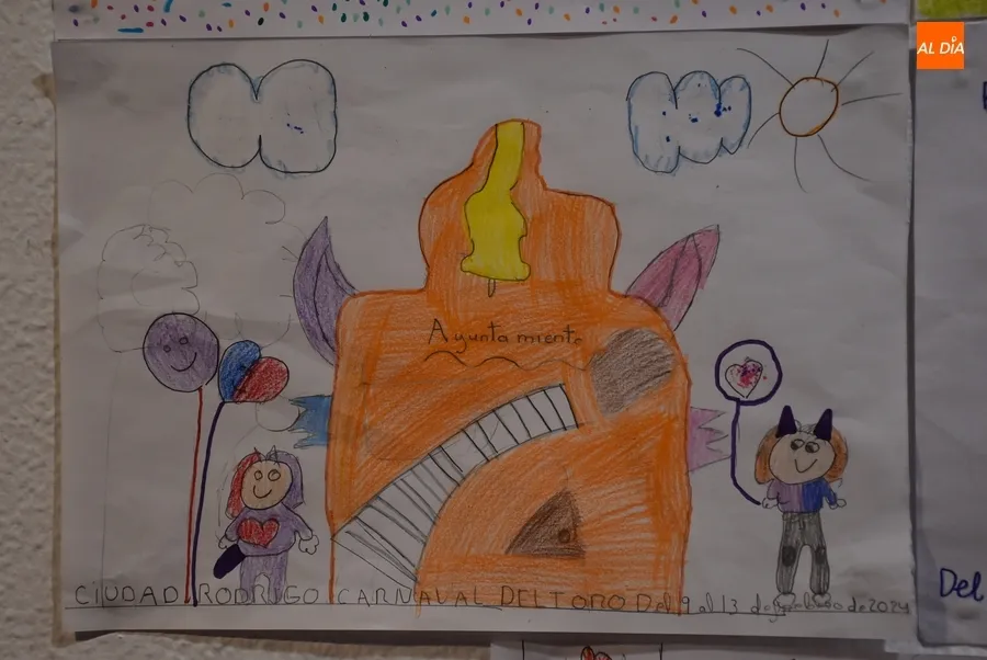 Foto 7 - Marcos Sobrino y Ana Bel&eacute;n Zamarre&ntilde;o ganan el Concurso de Dibujo Infantil del Carnaval 2024