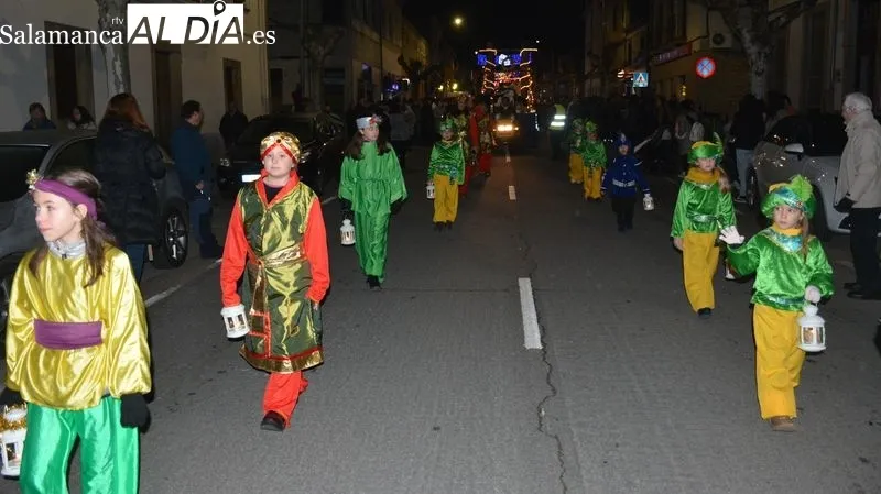 La Cabalgata de los Reyes es uno de los actos más esperados de la Navidad en Lumbrales