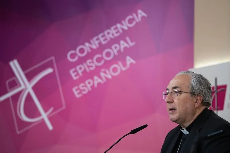 El secretario general de la CEE, Francisco César García Margán, en una rueda de prensa. - Matias Chiofalo - Europa Press