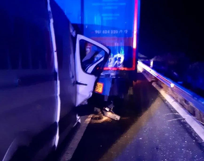 Accidente registrado en la autovía A-50 