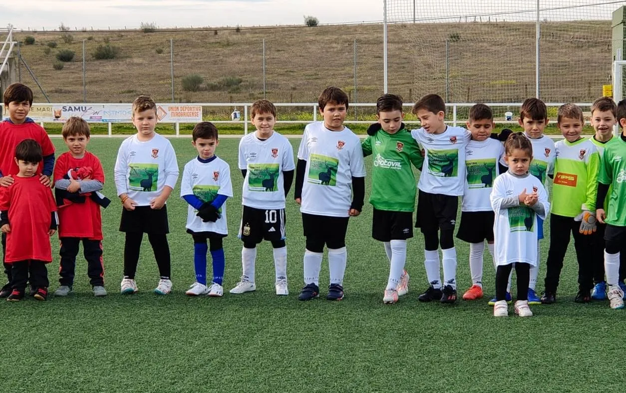 Foto 4 - Los participantes en la Liga Comarcal Prebenjam&iacute;n del Ciudad Rodrigo CF estrenan sus equipaciones