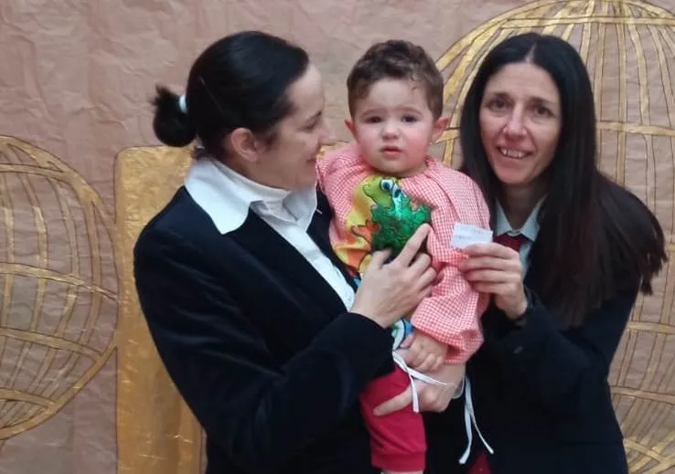 Foto 2 - El Gordo con sabor a chocolate s&iacute; se deja caer por la Escuela Infantil