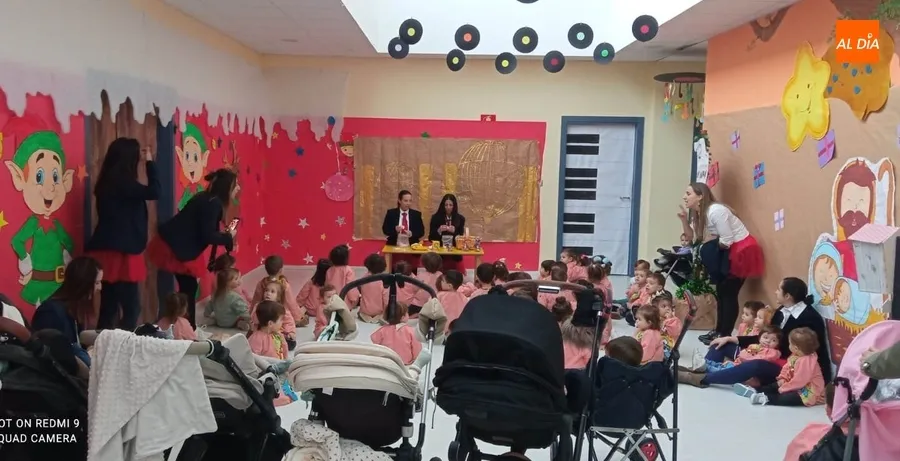 Foto 3 - El Gordo con sabor a chocolate s&iacute; se deja caer por la Escuela Infantil