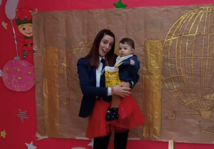 Foto 4 - El Gordo con sabor a chocolate s&iacute; se deja caer por la Escuela Infantil