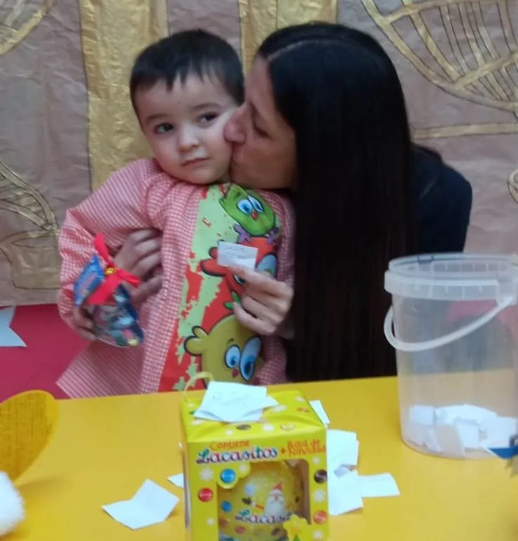 Foto 11 - El Gordo con sabor a chocolate s&iacute; se deja caer por la Escuela Infantil