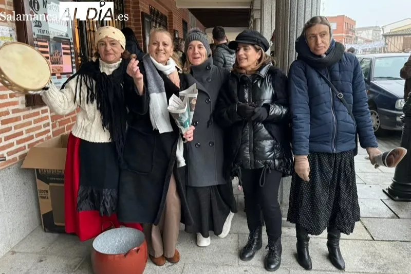 Macotera celebraba una animada castañada este sábado