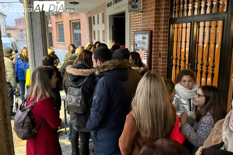 Macotera celebraba una animada castañada este sábado
