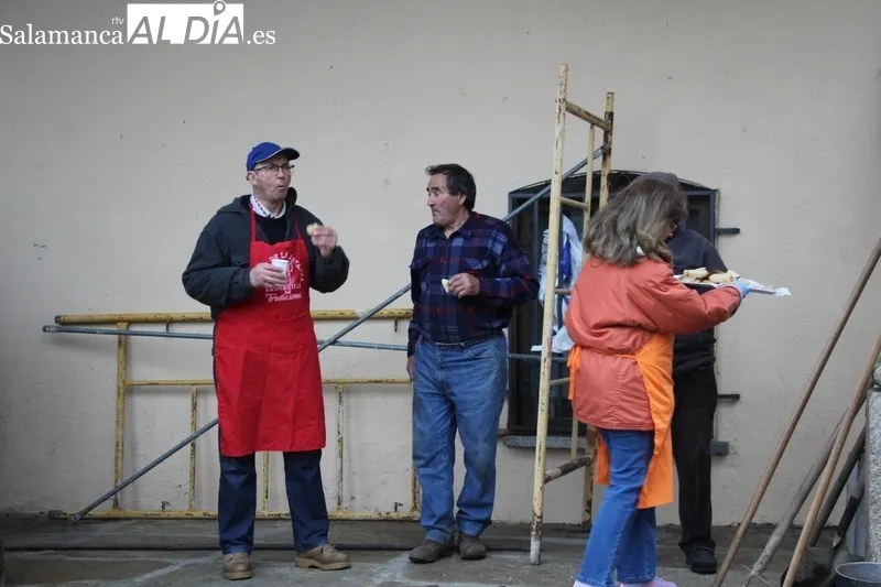 Concurrida matanza tradicional en Sobradillo / MARIBEL SÁNCHEZ