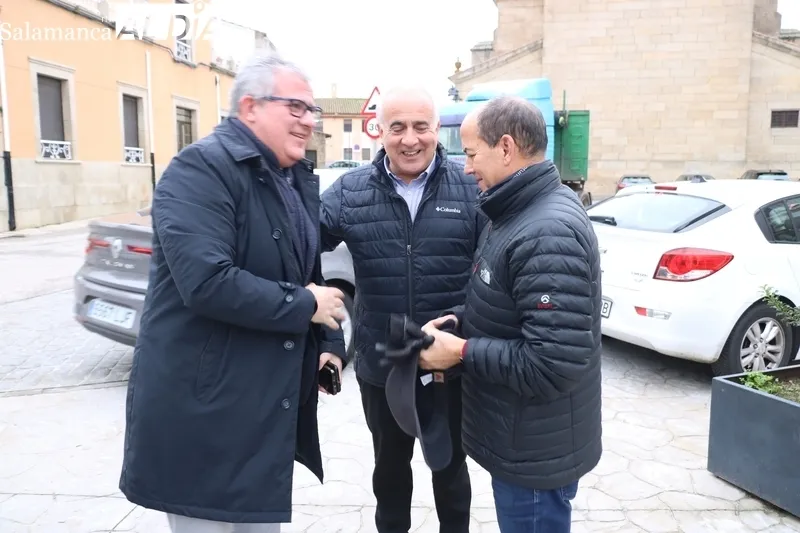 Al acto asistieron la mayoría de alcaldes de los 15 municipios mancomunados en Centro Duero / CORRAL