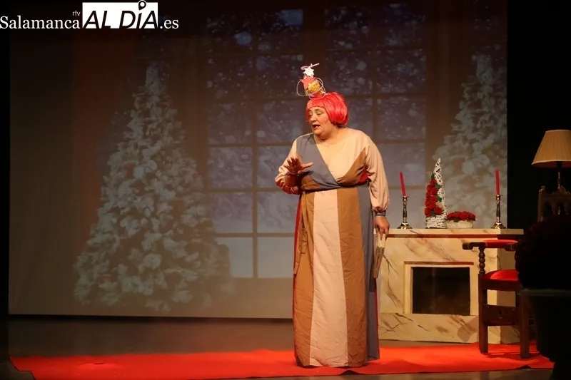 Fiesta de Navidad organizada por la Asociación de Madres y Padres del colegio de Vitigudino / CORRAL