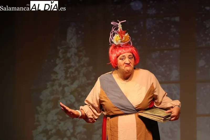 Fiesta de Navidad organizada por la Asociación de Madres y Padres del colegio de Vitigudino / CORRAL
