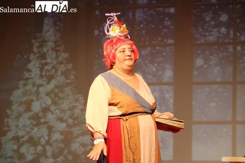 Fiesta de Navidad organizada por la Asociación de Madres y Padres del colegio de Vitigudino / CORRAL