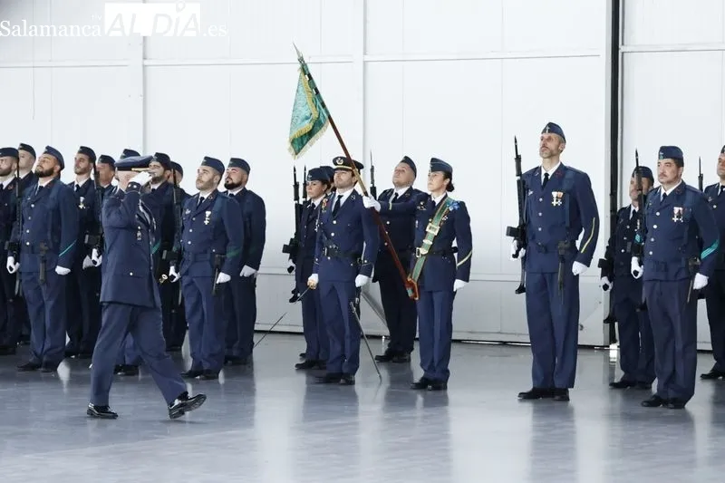 Imágenes del acto en Matacán por Nuestra Señora de Loreto, Patrona de la Aviación. Fotos: David Sañudo.