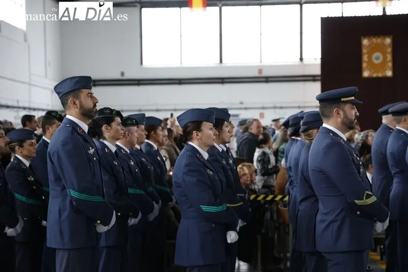 Imágenes del acto en Matacán por Nuestra Señora de Loreto, Patrona de la Aviación. Fotos: David Sañudo.