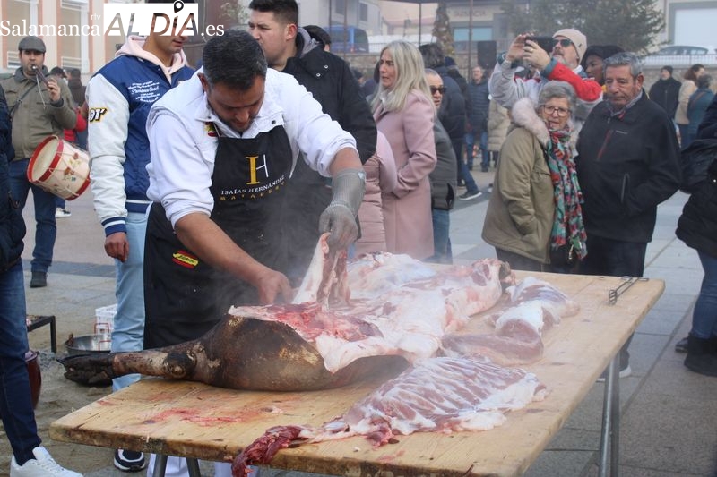 Galinduste revive la tradicional matanza 