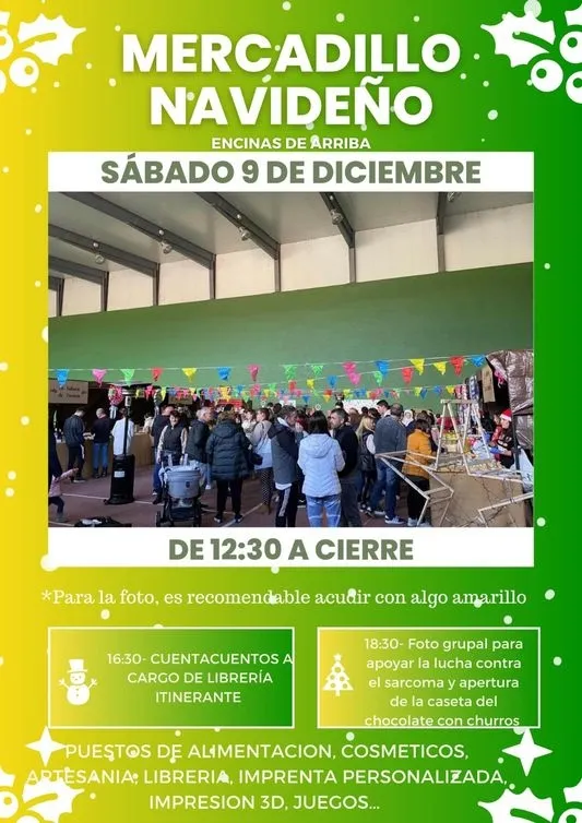 Foto 3 - Encinas de Arriba ya tiene listo su Mercado Navide&ntilde;o