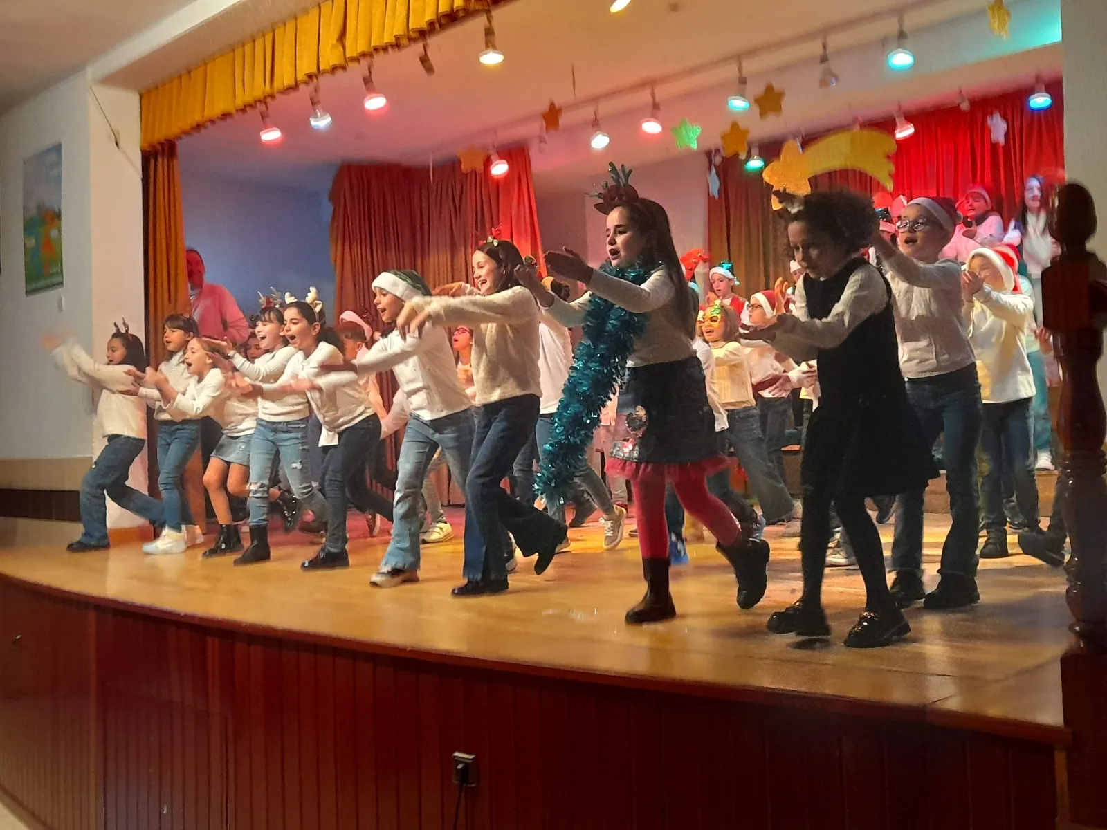 Celebraciones navideñas en el Colegio San Juan Bosco.