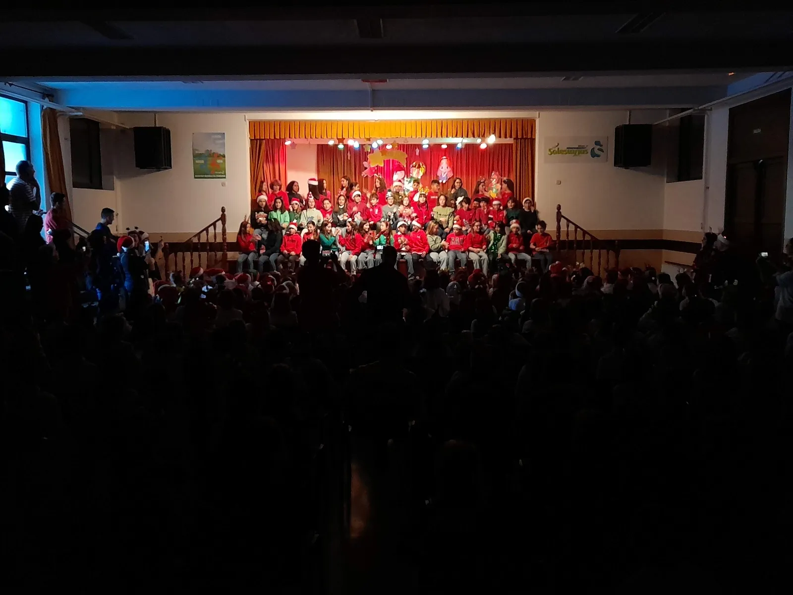 Celebraciones navideñas en el Colegio San Juan Bosco.